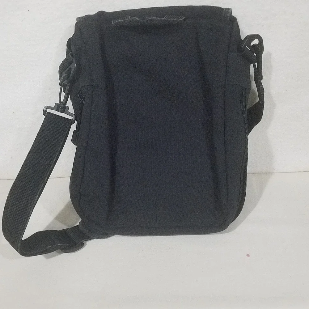 Black‎ Messenger Bag Crossbody multipocket The Walking Co Certified Walking Gear